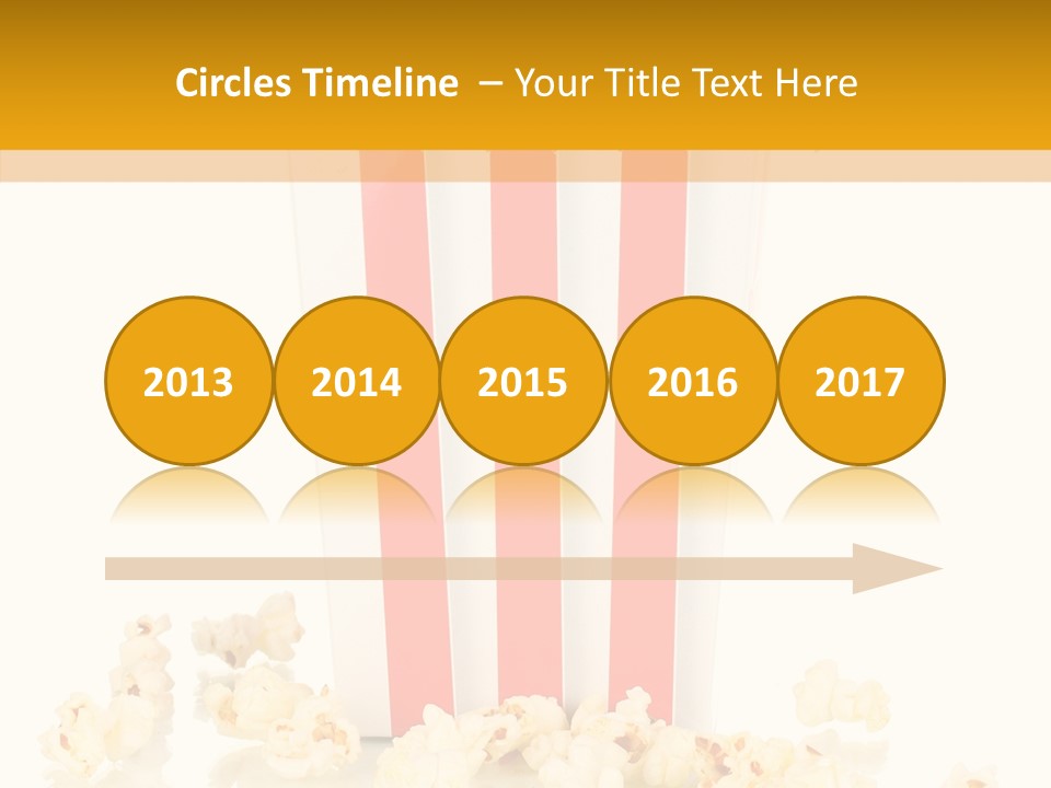 White Ticket Healthy PowerPoint Template