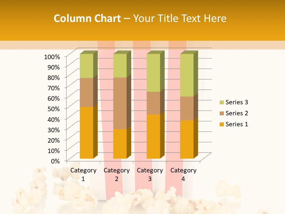 White Ticket Healthy PowerPoint Template