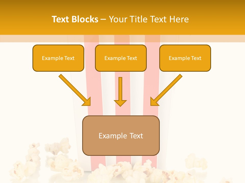 White Ticket Healthy PowerPoint Template