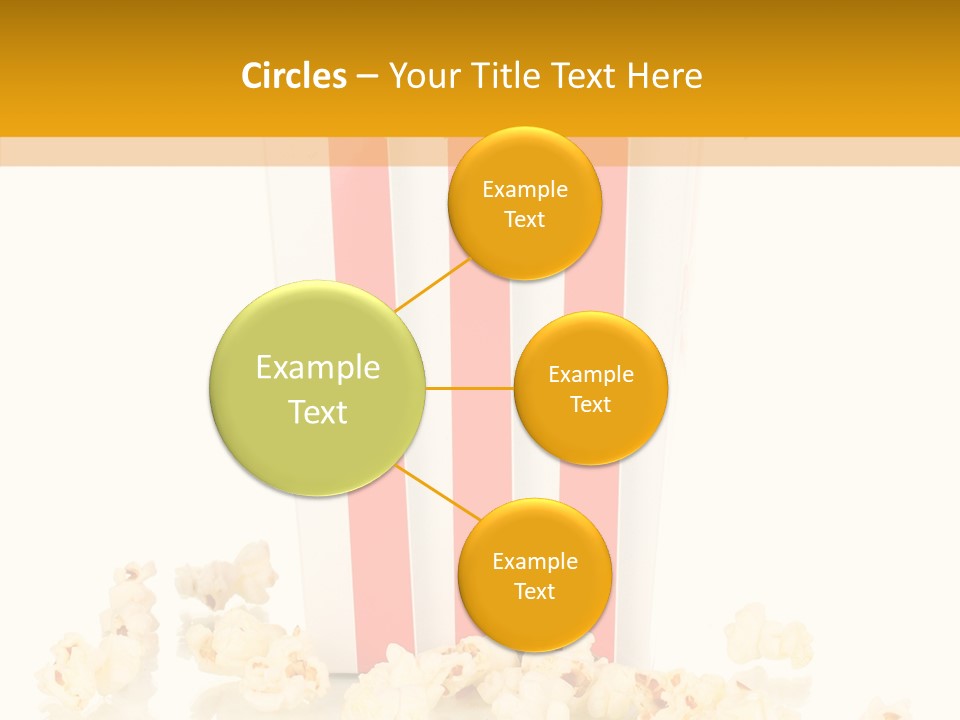 White Ticket Healthy PowerPoint Template