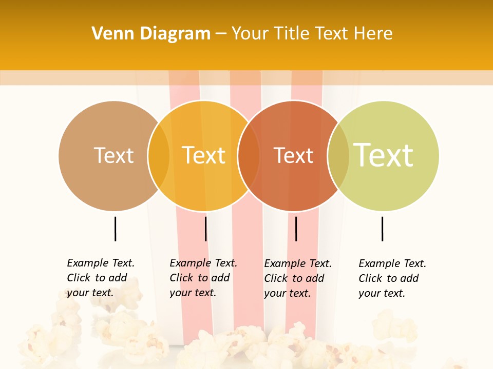 White Ticket Healthy PowerPoint Template