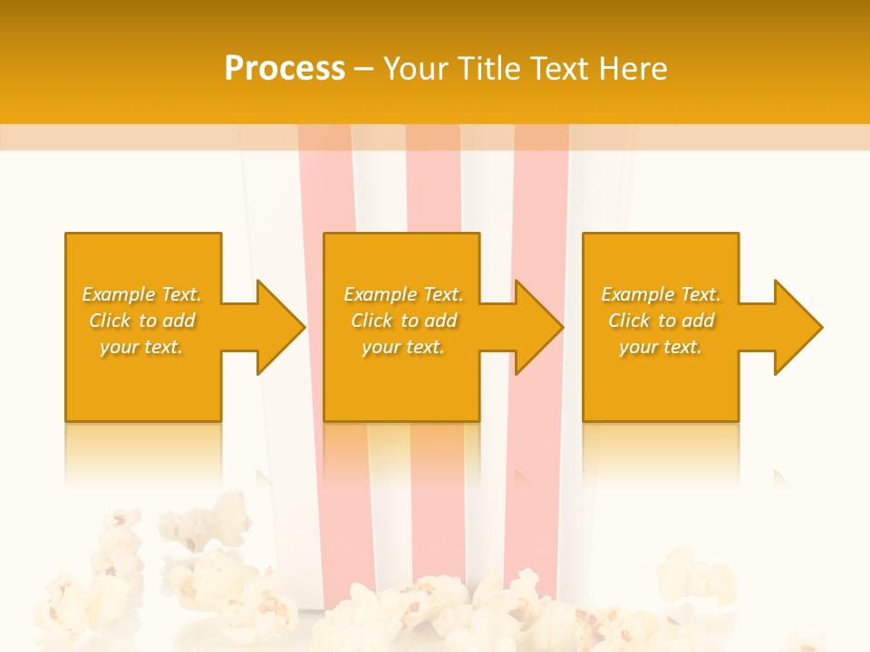 White Ticket Healthy PowerPoint Template
