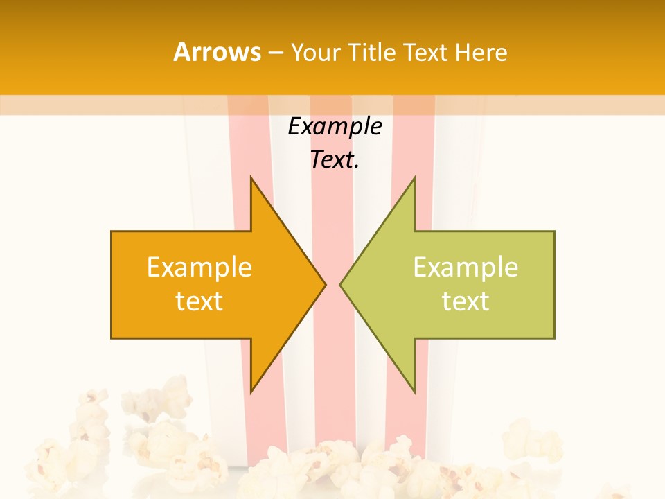 White Ticket Healthy PowerPoint Template