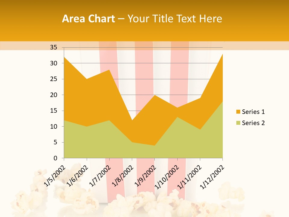 White Ticket Healthy PowerPoint Template