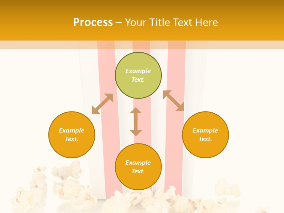 White Ticket Healthy PowerPoint Template