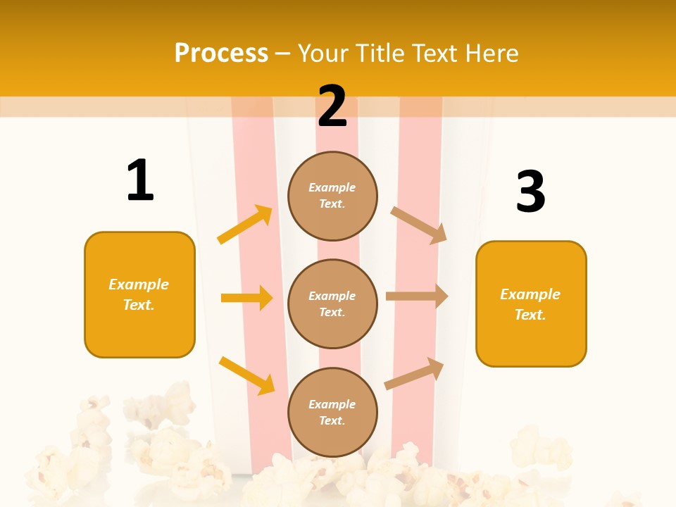 White Ticket Healthy PowerPoint Template