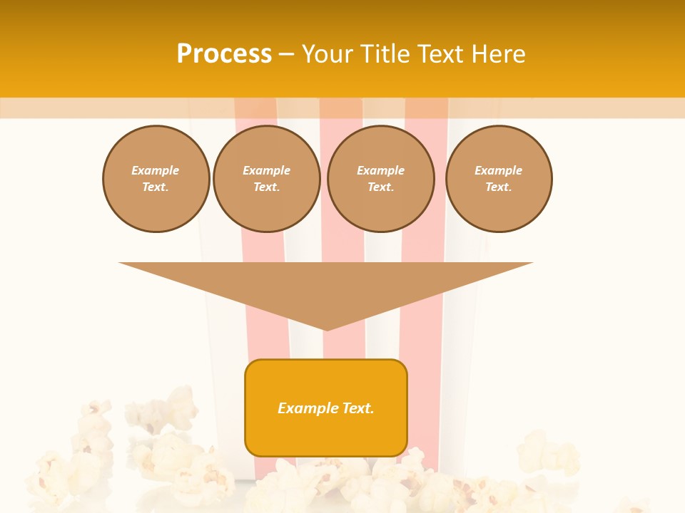 White Ticket Healthy PowerPoint Template