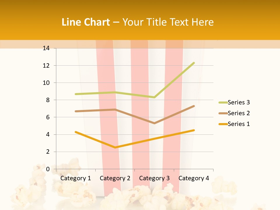 White Ticket Healthy PowerPoint Template