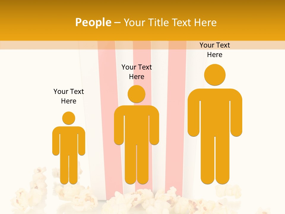 White Ticket Healthy PowerPoint Template