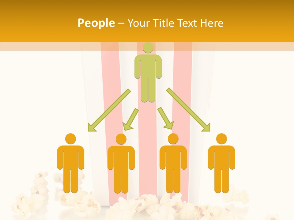 White Ticket Healthy PowerPoint Template