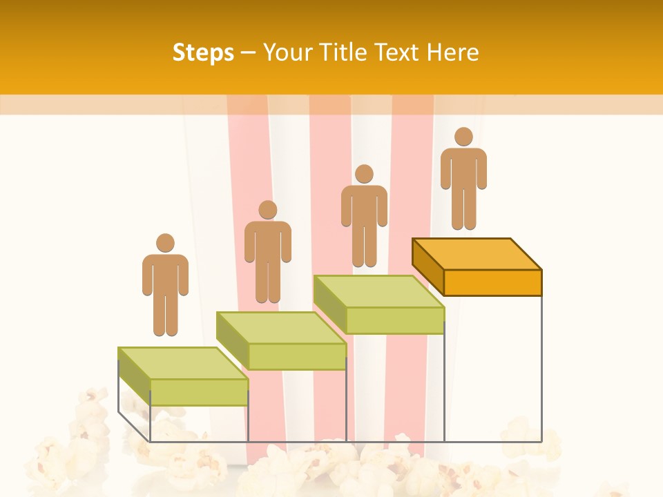 White Ticket Healthy PowerPoint Template