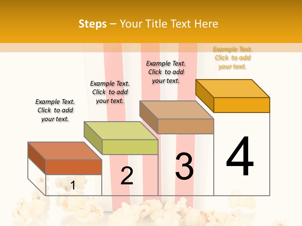 White Ticket Healthy PowerPoint Template