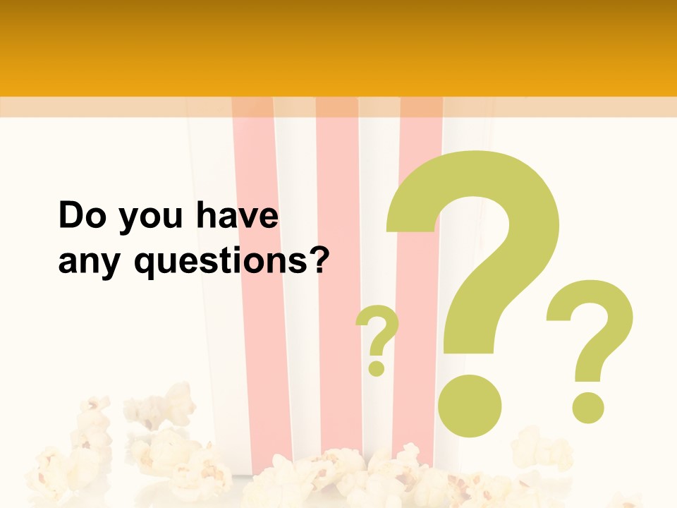 White Ticket Healthy PowerPoint Template