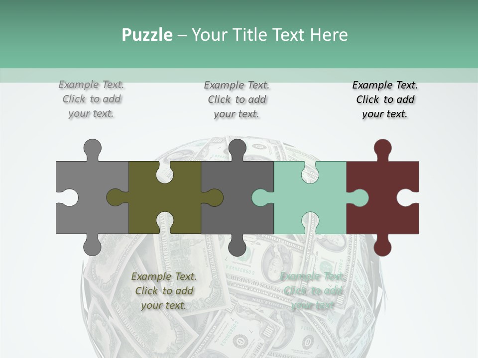 Pay Wealth Heap PowerPoint Template