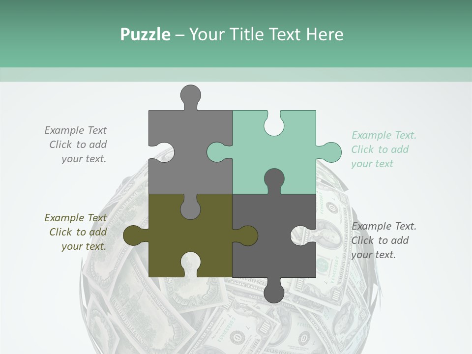 Pay Wealth Heap PowerPoint Template