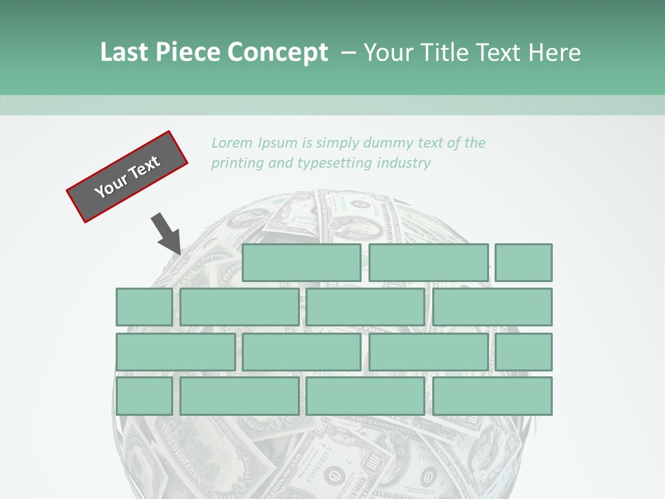 Pay Wealth Heap PowerPoint Template