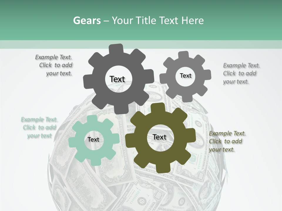 Pay Wealth Heap PowerPoint Template