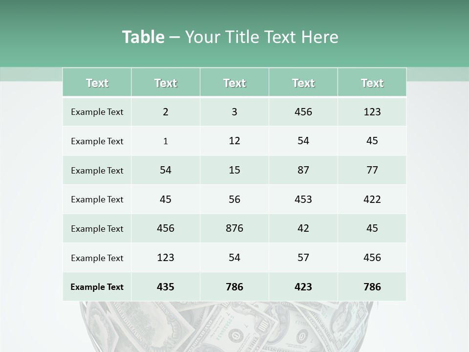 Pay Wealth Heap PowerPoint Template