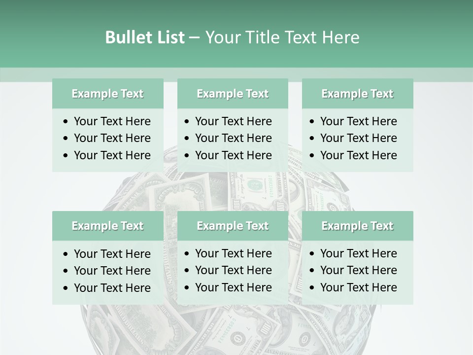 Pay Wealth Heap PowerPoint Template