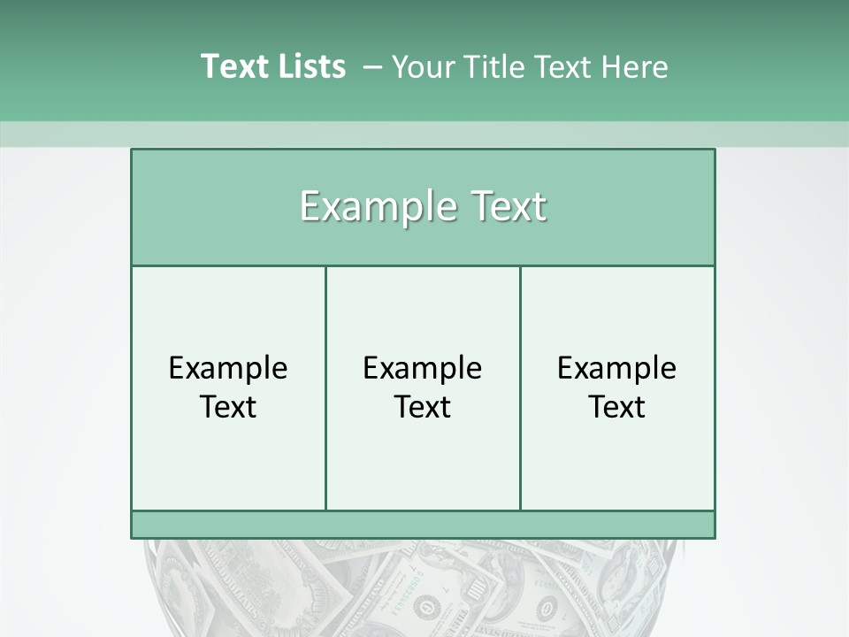 Pay Wealth Heap PowerPoint Template