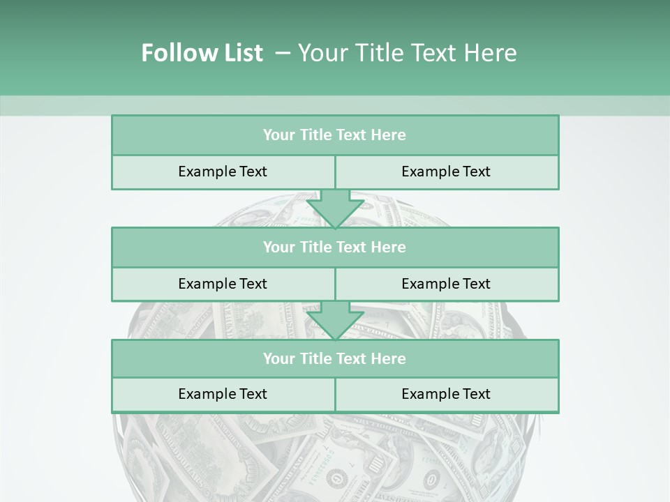 Pay Wealth Heap PowerPoint Template