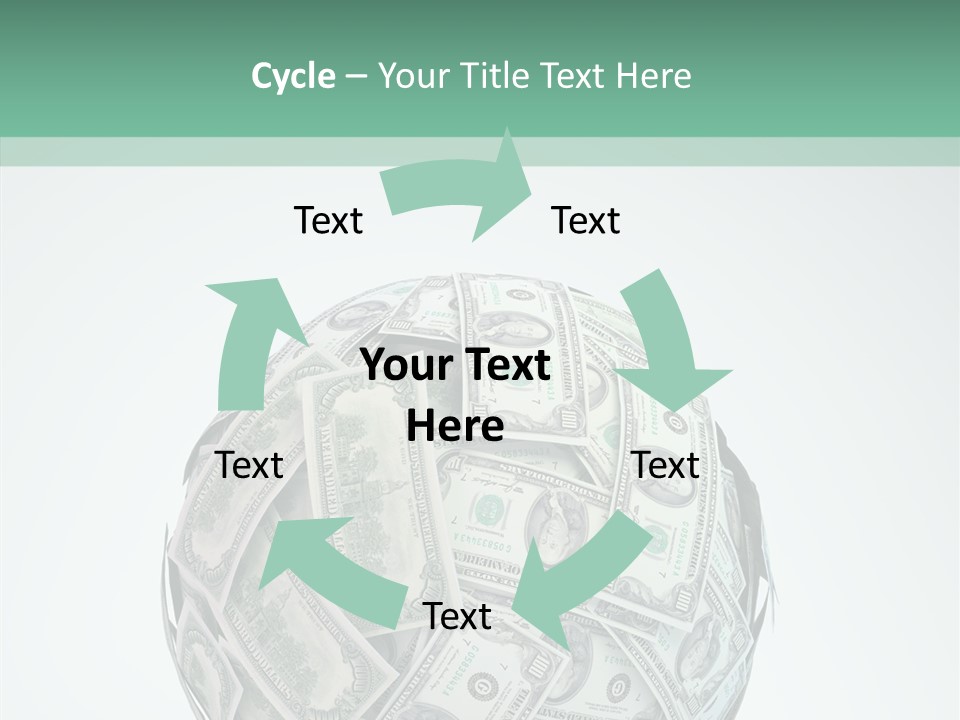 Pay Wealth Heap PowerPoint Template