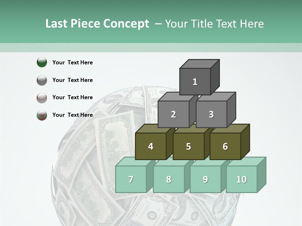 Pay Wealth Heap PowerPoint Template