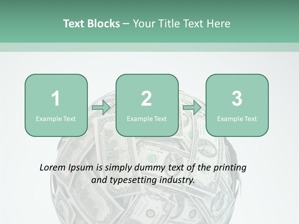 Pay Wealth Heap PowerPoint Template