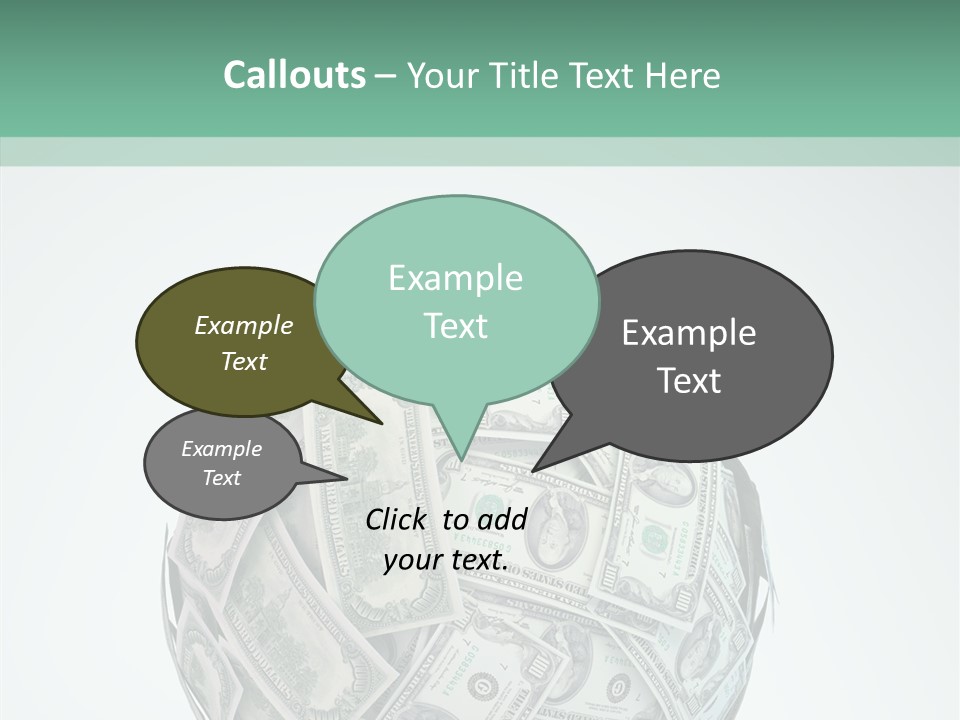 Pay Wealth Heap PowerPoint Template