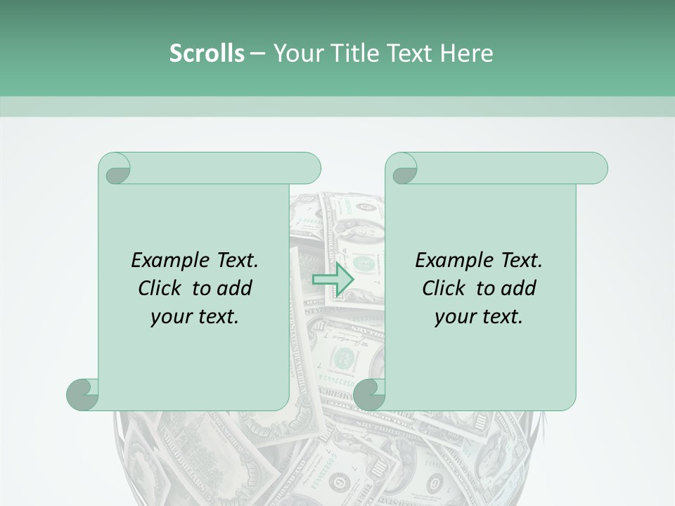 Pay Wealth Heap PowerPoint Template