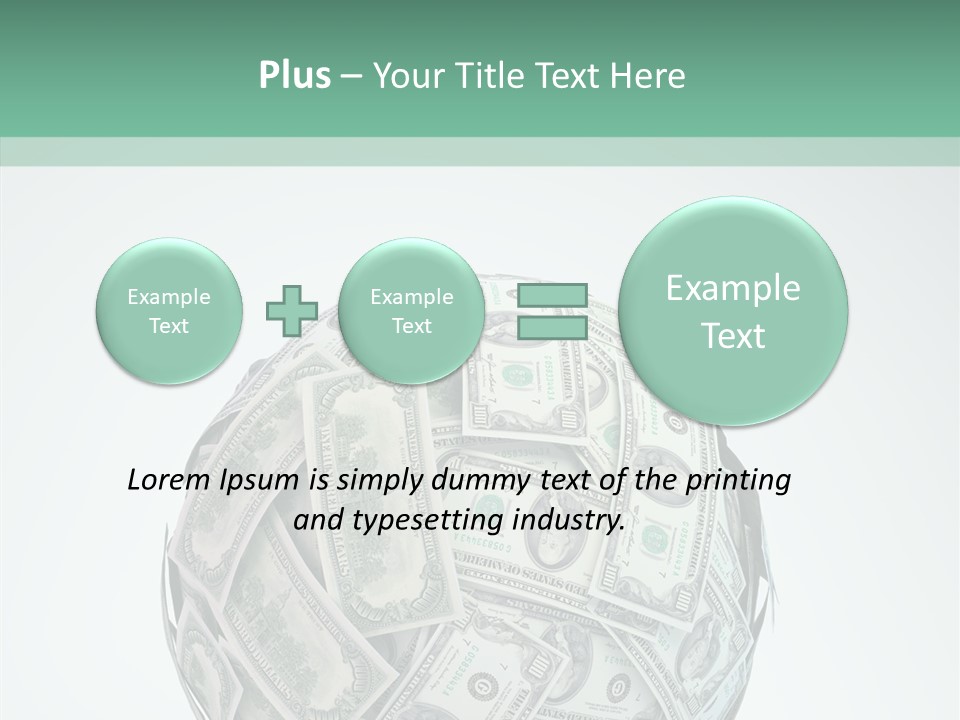 Pay Wealth Heap PowerPoint Template