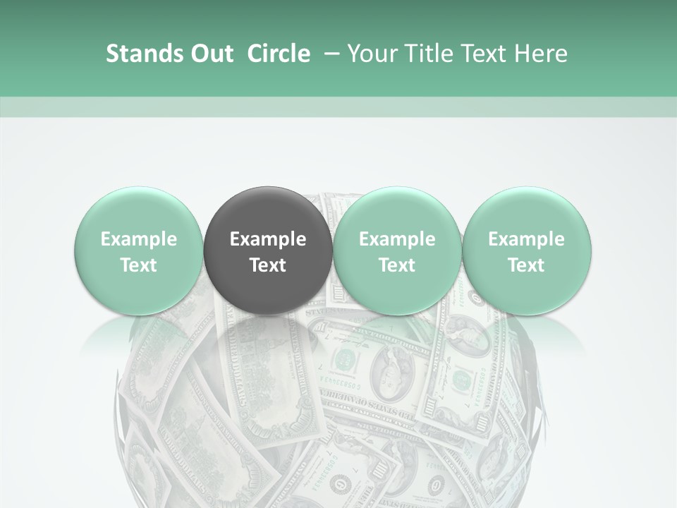 Pay Wealth Heap PowerPoint Template