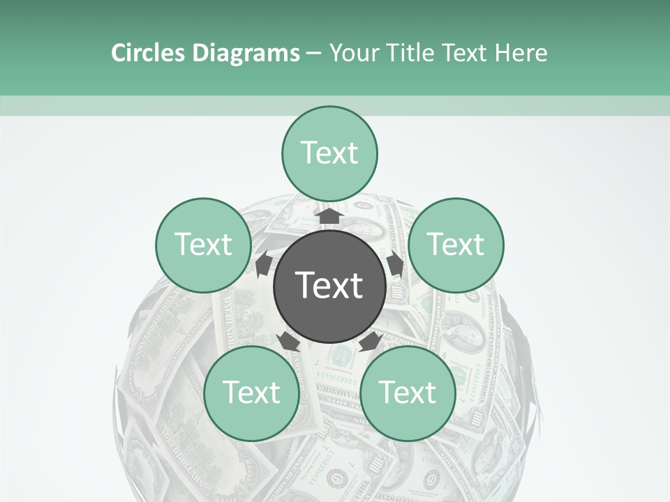 Pay Wealth Heap PowerPoint Template