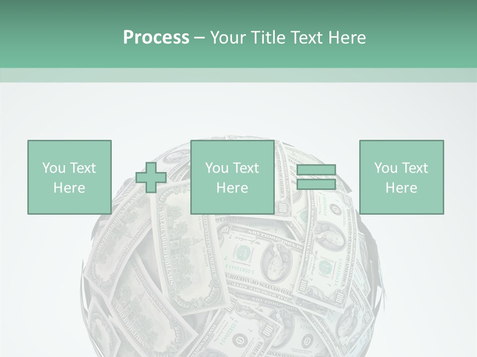 Pay Wealth Heap PowerPoint Template