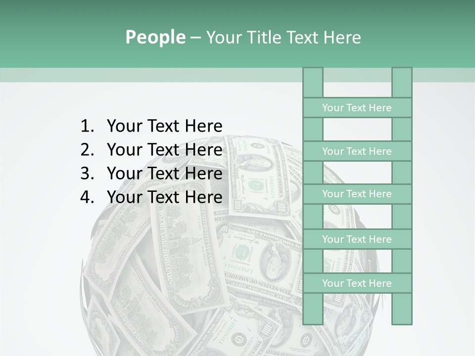 Pay Wealth Heap PowerPoint Template