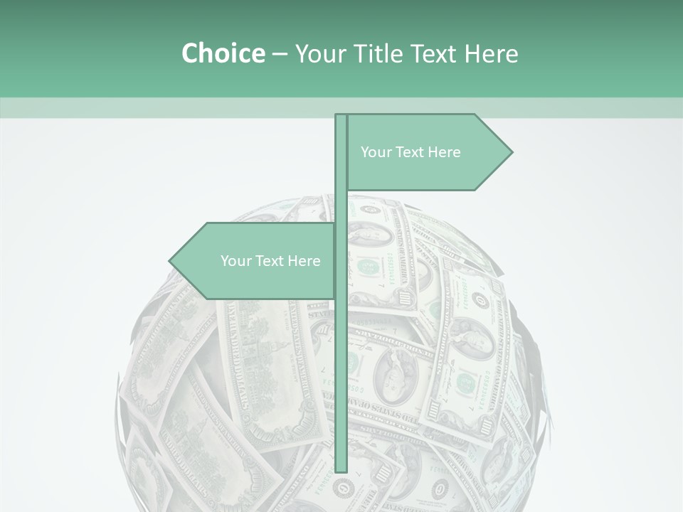 Pay Wealth Heap PowerPoint Template