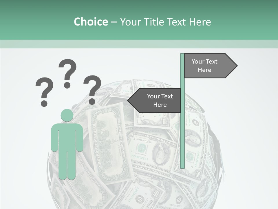 Pay Wealth Heap PowerPoint Template