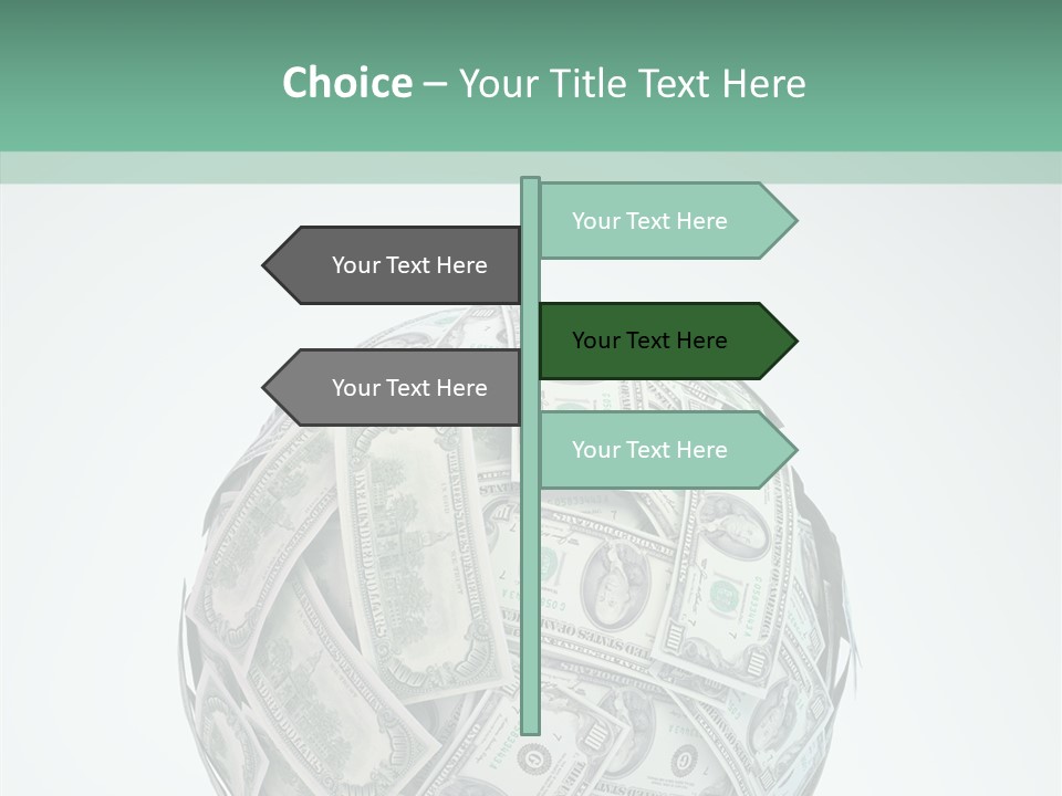 Pay Wealth Heap PowerPoint Template
