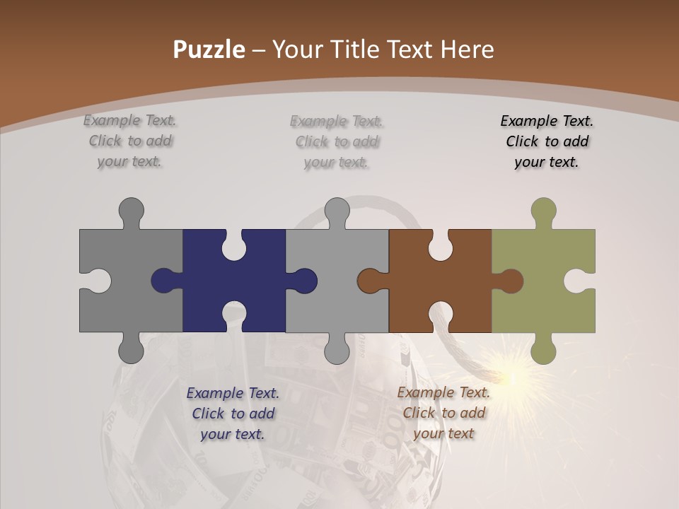 Symbol Risk Currency PowerPoint Template