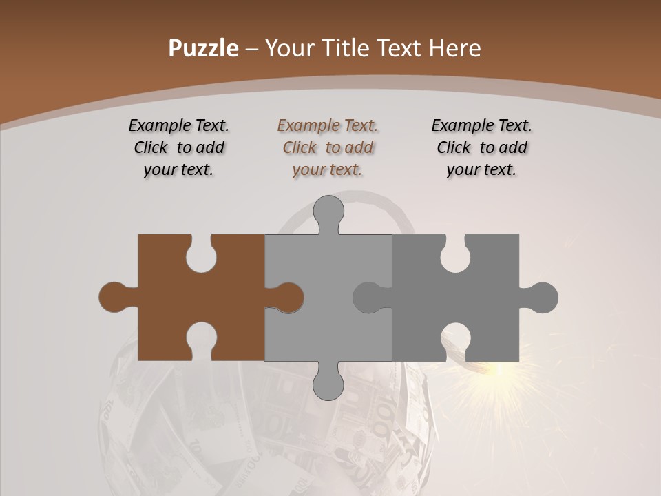 Symbol Risk Currency PowerPoint Template