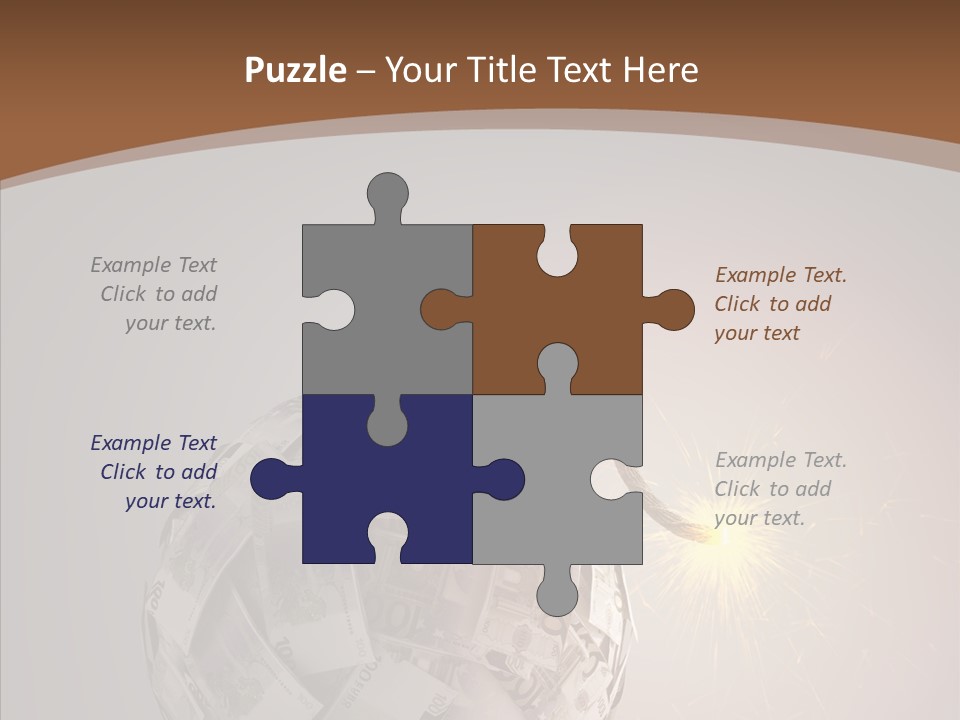 Symbol Risk Currency PowerPoint Template