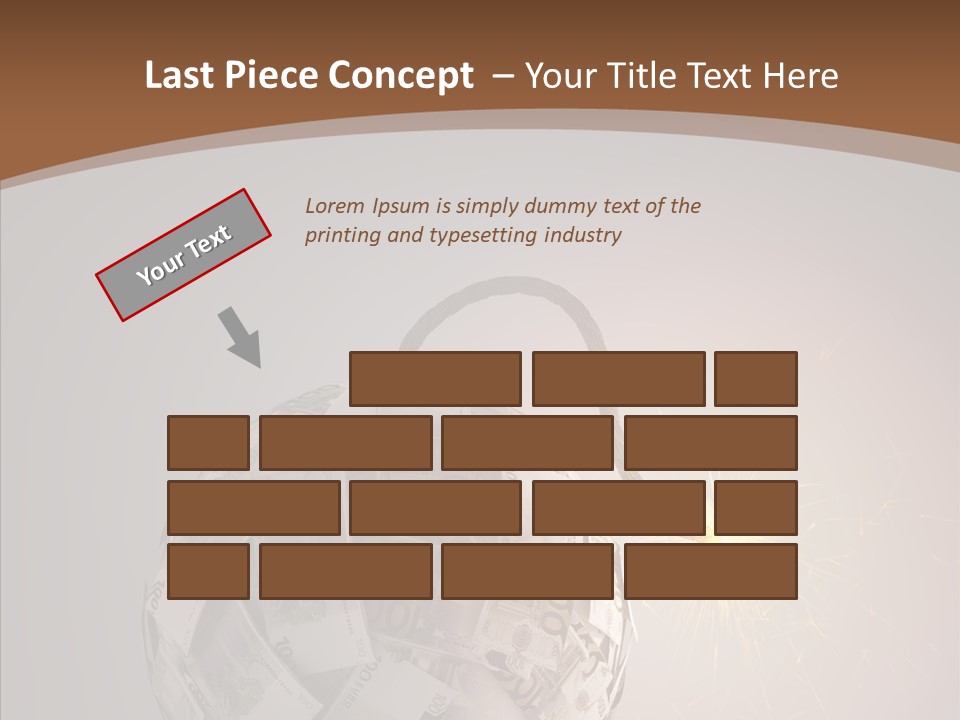 Symbol Risk Currency PowerPoint Template