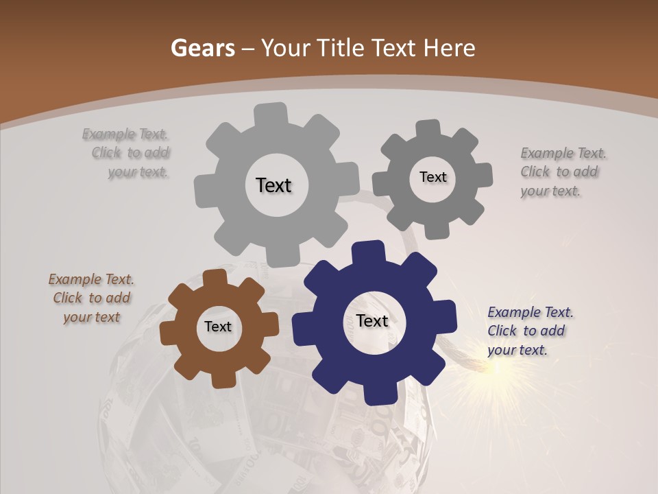 Symbol Risk Currency PowerPoint Template