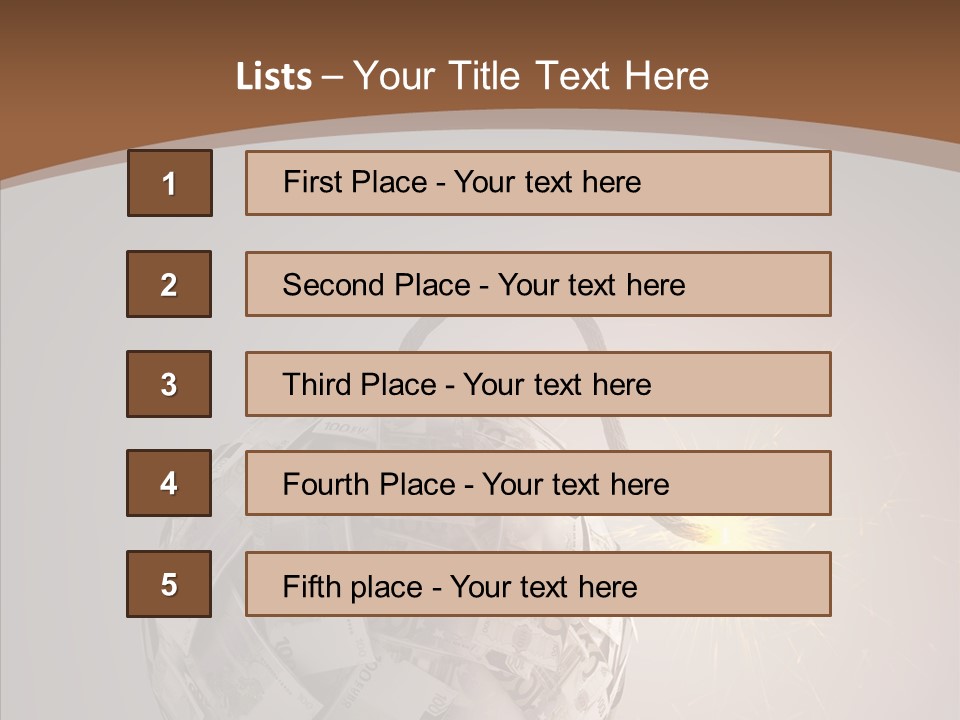 Symbol Risk Currency PowerPoint Template