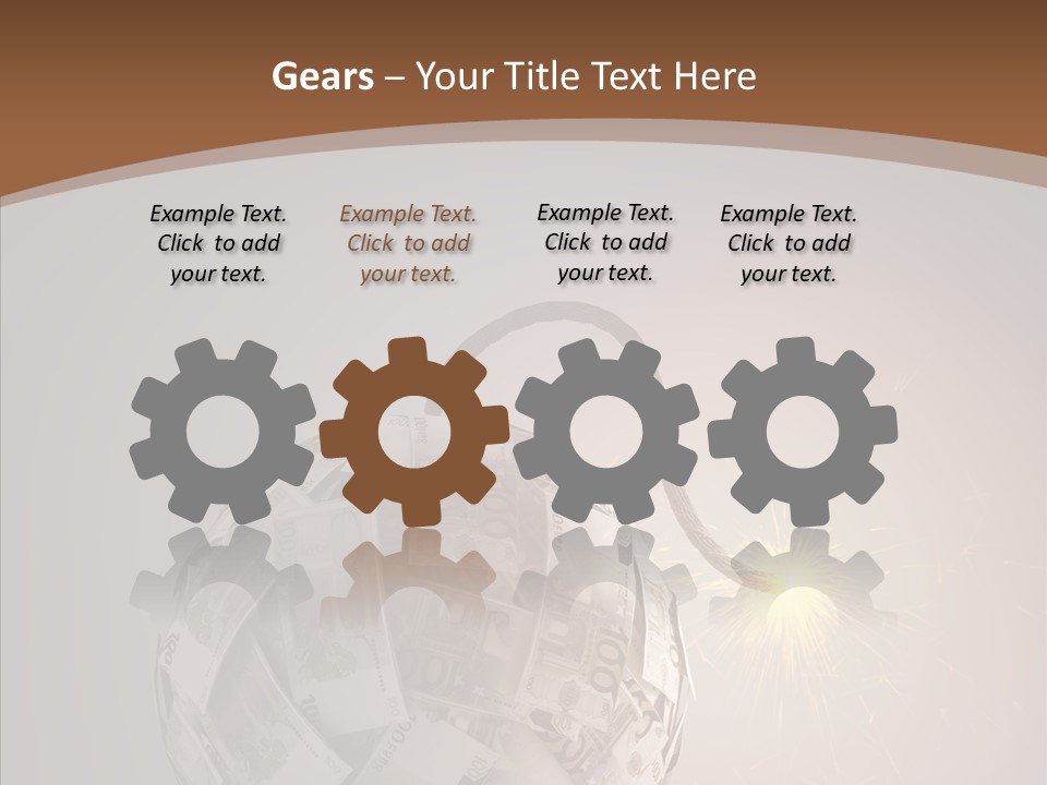 Symbol Risk Currency PowerPoint Template