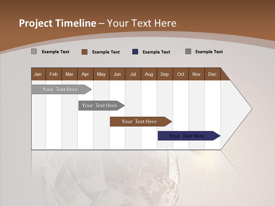 Symbol Risk Currency PowerPoint Template