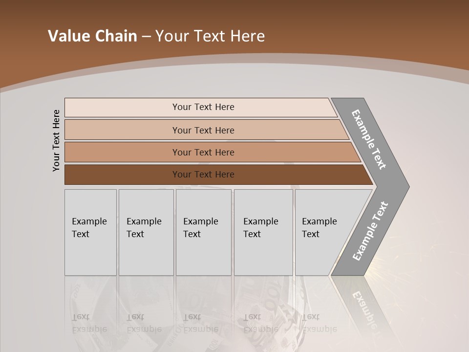 Symbol Risk Currency PowerPoint Template