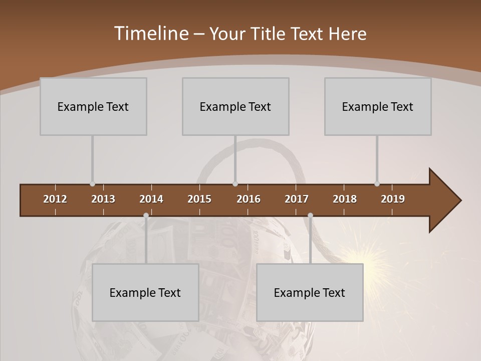 Symbol Risk Currency PowerPoint Template