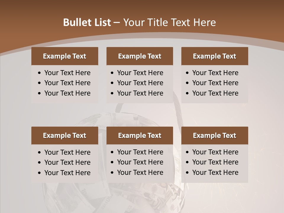 Symbol Risk Currency PowerPoint Template