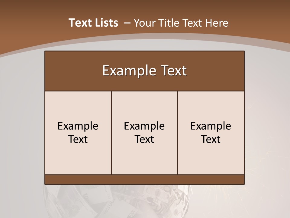 Symbol Risk Currency PowerPoint Template
